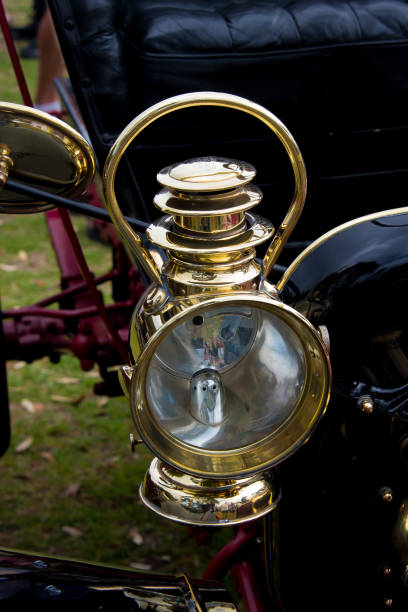 istock Vintage car detail 645572974