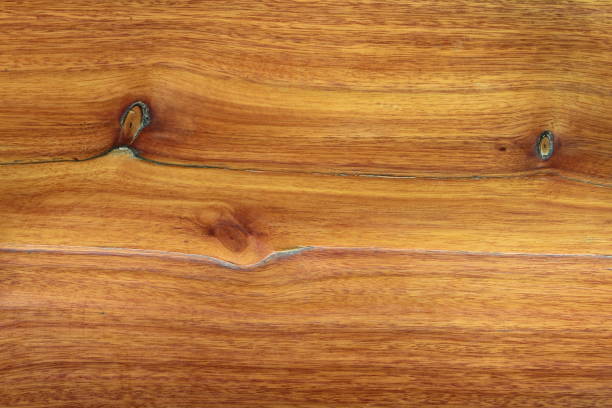 veta de madera - brown curve knotted wood striped fotografías e imágenes de stock