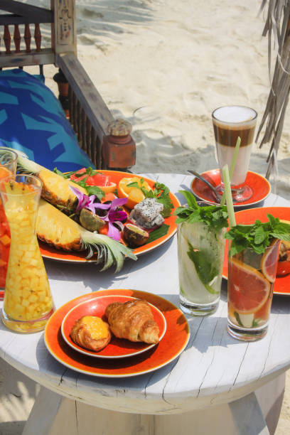 istock tropical breakfast by the sea 645612316