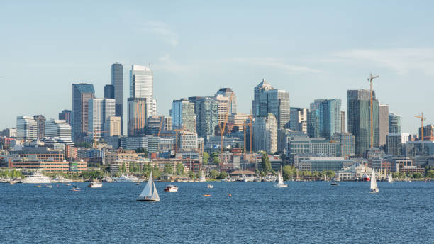 istock Lake Union and Downtown Seattle 645619108