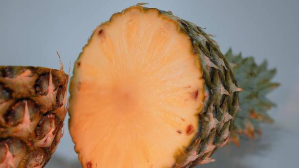 istock Pineapple in a close up view - very delicious 645622986