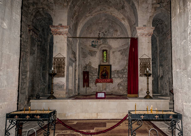 istock The monastery complex of Surb Khach. 645641942