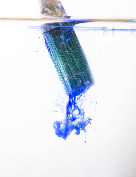 istock Paintbrush with Watercolor in glass 645646300