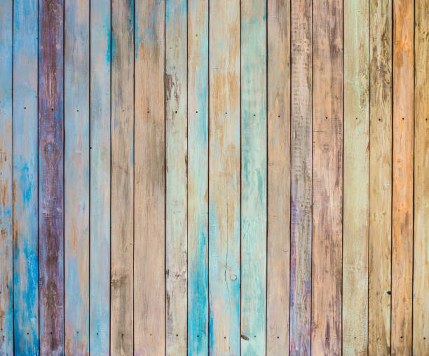 istock many-coloured background of old wood plank 645646430