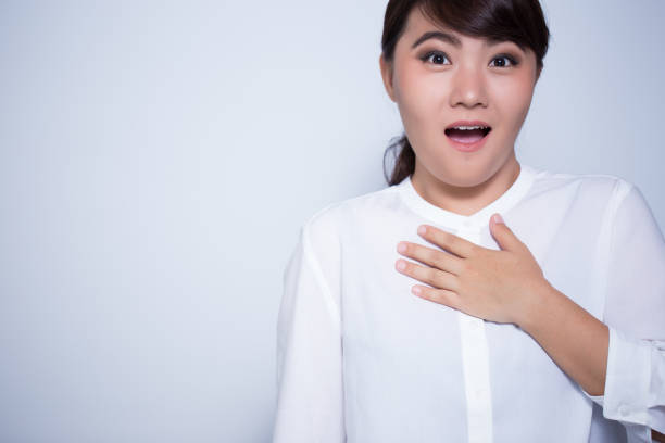 istock Happy woman has surprise 645653496