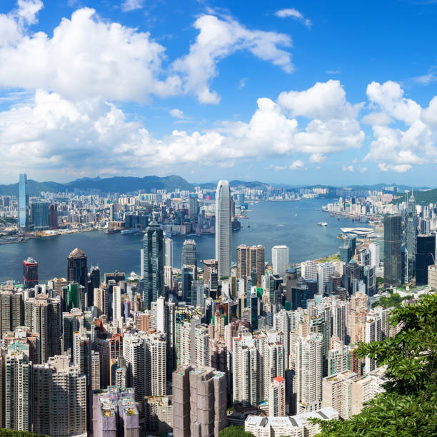 istock Hong Kong famous view 645659374