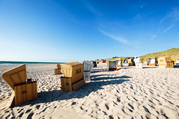 istock Enjoying the Later Afternoon Sun at Sylt Beach/ Germany 645673666