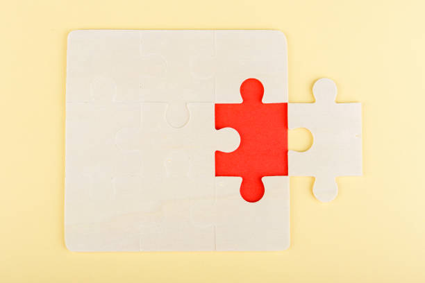 istock Business Teamwork Concept - Jigsaw Puzzle Pieces 645702624