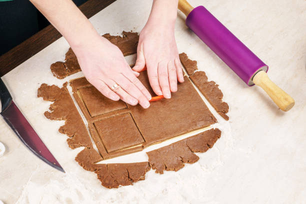 istock Removing the remnants of dough 645705600