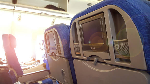 istock window of the plane 645708070