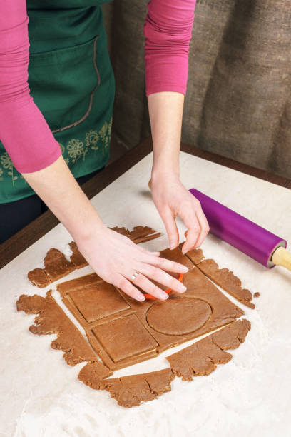 istock Removing the remnants of dough 645708310