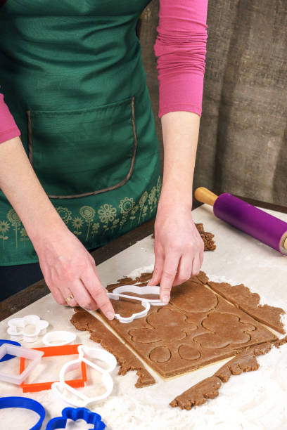 istock Removing the remnants of dough 645708680