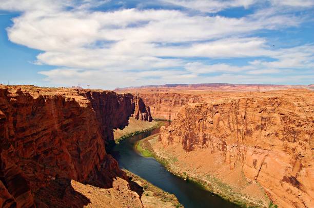 Glen Canyon view in the USA stock photo