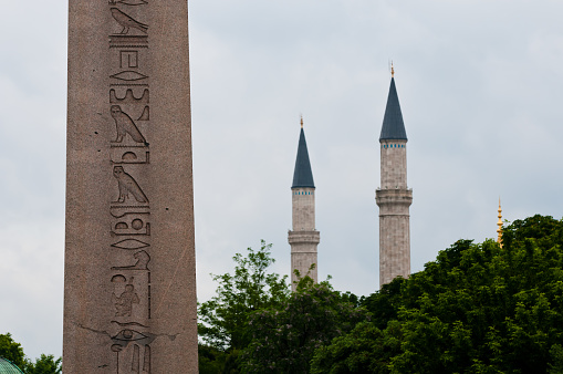 Sultan Ahmed Mosque or Blue Mosque in Istanbul, Turkey