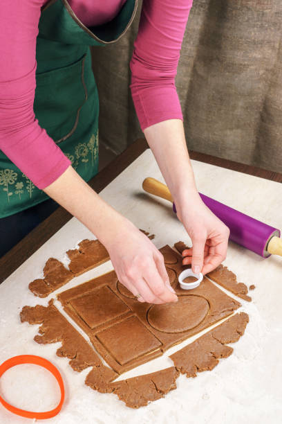 istock Removing the remnants of dough 645712170