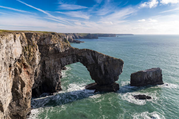 Pembrokeshire Coast near Castlemartin, UK