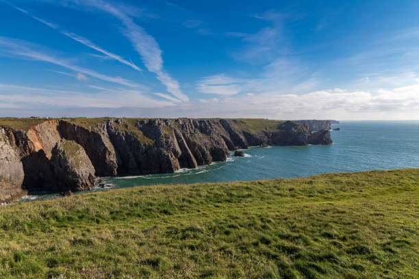 Pembrokeshire Coast near Castlemartin, UK
