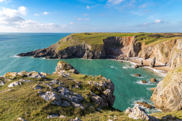 istock Pembrokeshire Coast near Castlemartin, UK 645712554