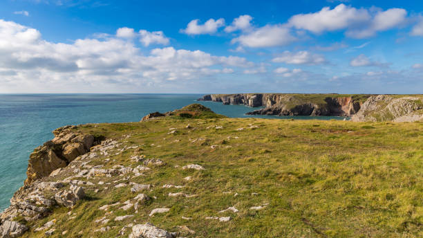 Pembrokeshire Coast near Castlemartin, UK