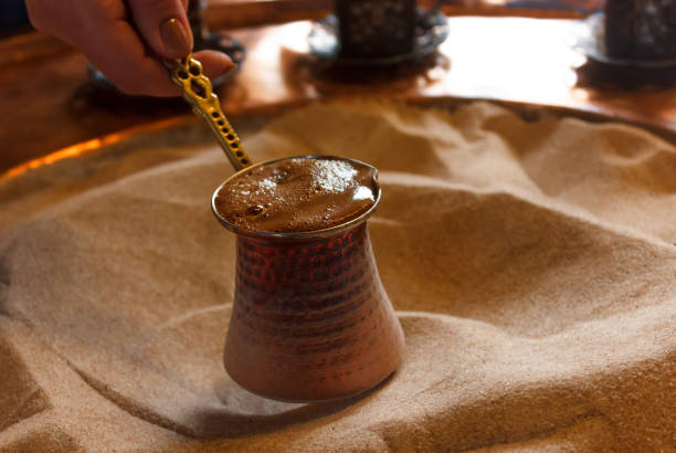 Turkish Coffee stock photo