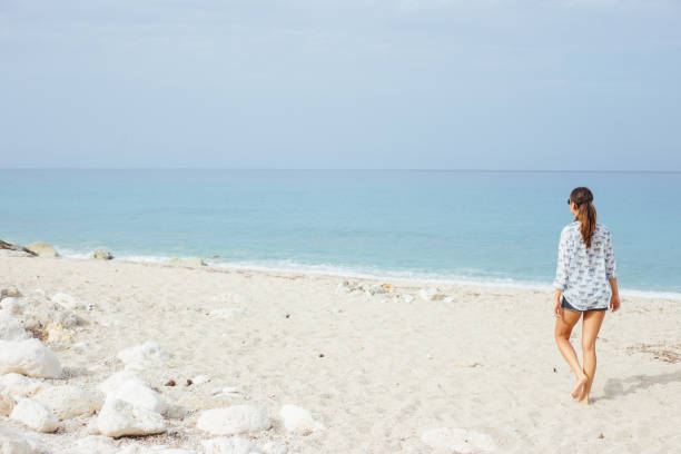istock Long walks by the sea 645748520
