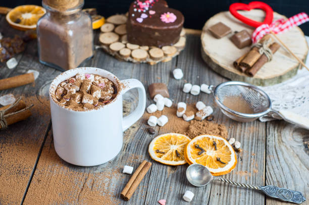 istock cup of hot chocolate with marshmallows 645767968