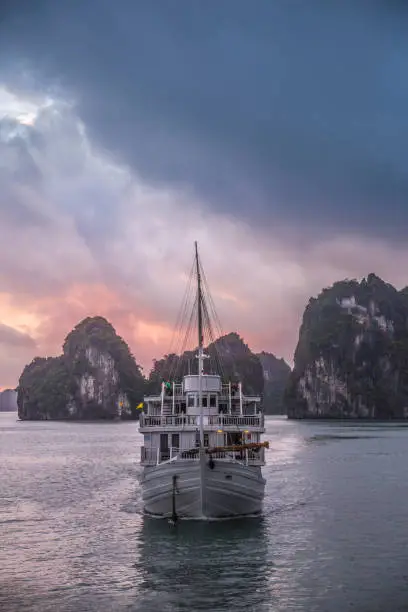 Photo of Tourist boat in Halong Bay Vietnam