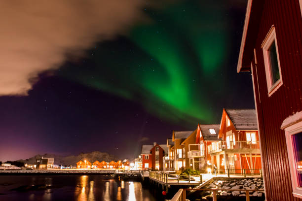 istock Northern Lights, Aurora Borealis 645784340