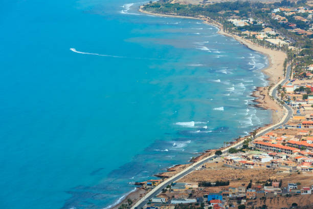 istock Mediterranean Sea coastline (Cartagena, Spain). 645795356
