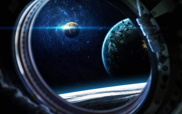 istock Deep space art. Nebulas, planets, galaxies and stars in beautiful composition. Awesome for wallpaper and print. Elements of this image furnished by NASA 645796014