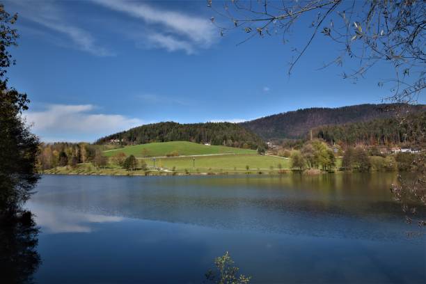 istock Hill above the lake 645814300