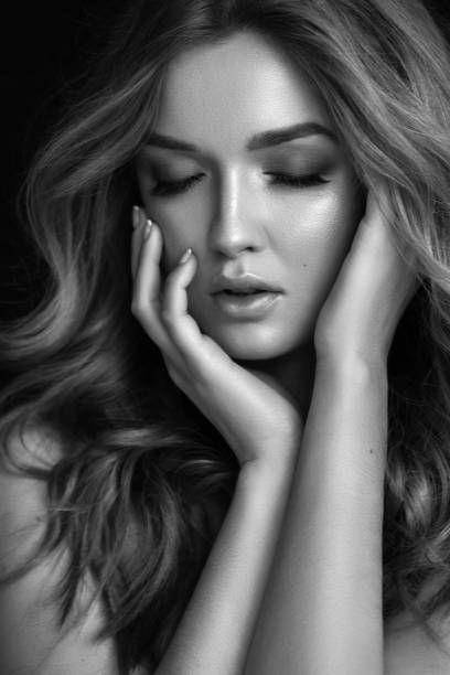 istock Studio shot of young beautiful woman 645817876