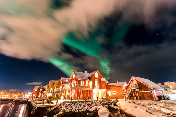 istock Northern Lights, Aurora Borealis 645818160