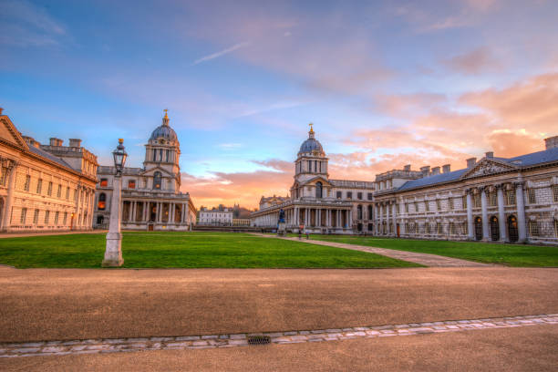 escuela naval de greenwich - greenwich fotografías e imágenes de stock