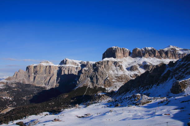 istock Canazei - Belvedere skiing area 645826282