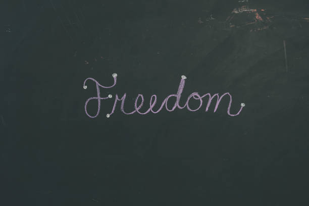 istock Chalkboard sign letters 
