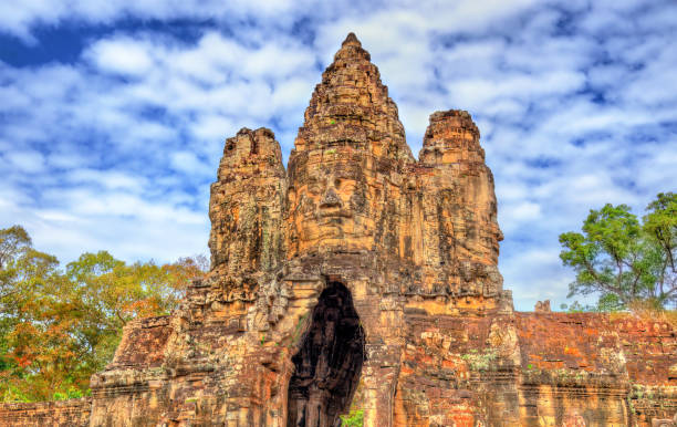 istock South Gate of Angkor Thom, Cambodia 645857886