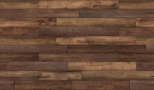 texture del pavimento in legno senza cuciture, texture del pavimento in legno - motivo ripetuto foto e immagini stock