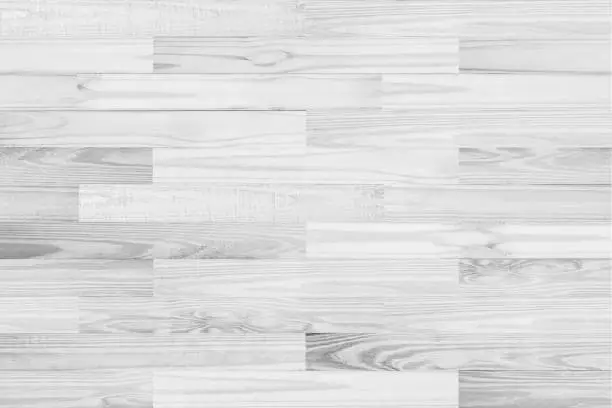 Photo of White wood texture, seamless wood floor texture
