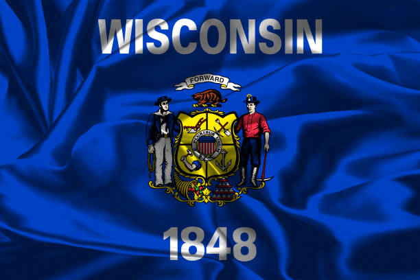 istock US state flag of Wisconsin 645872456