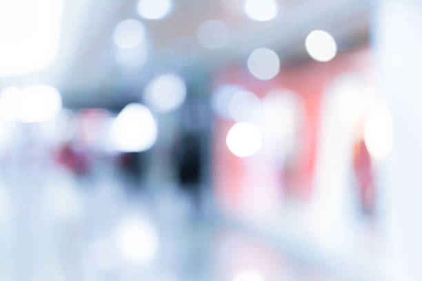istock Abstract background of shopping mall 645891832