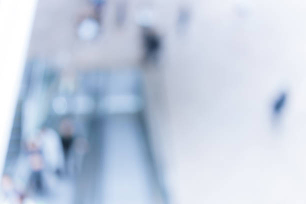 istock Abstract background of shopping mall 645891900