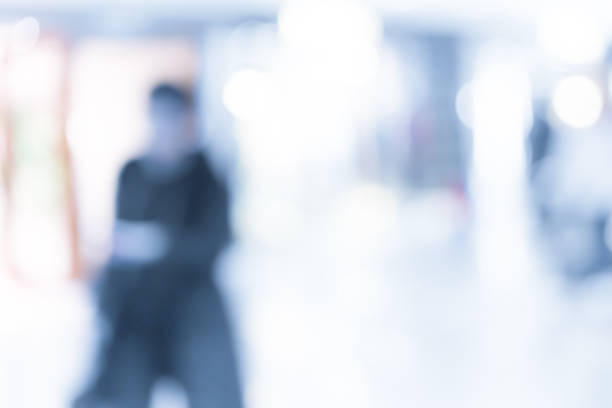 istock Abstract background of shopping mall 645891914