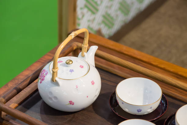istock traditional Chinese teapot 645900442