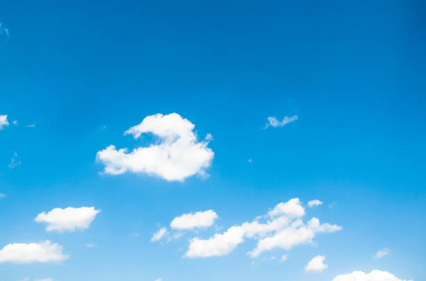 istock nature abstract of white cloud and blue sky background. 645906292