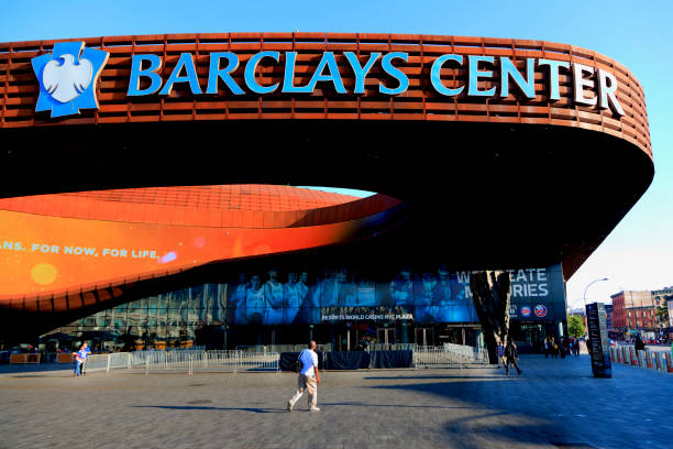 바클레이즈 센터  - barclays center 뉴스 사진 이미지