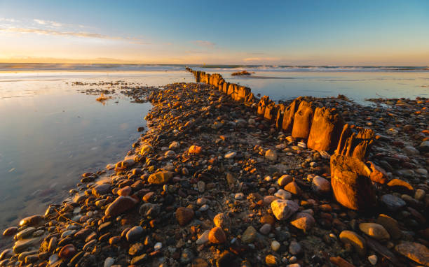 istock Baltic sea at beautiful sunrise 645929642