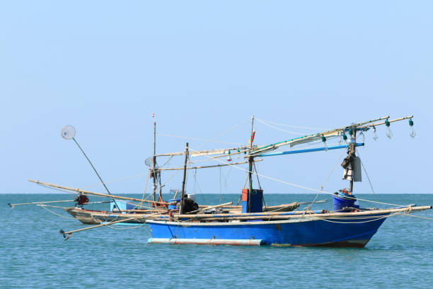 istock Boat on the sea 645945068