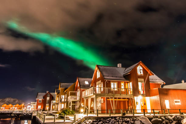 istock Northern Lights, Aurora Borealis 645981398