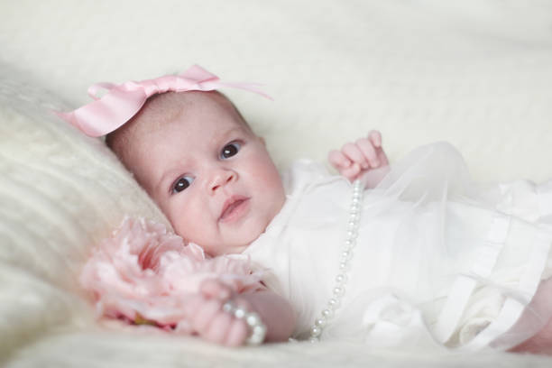 istock Newborn baby girl 646001990